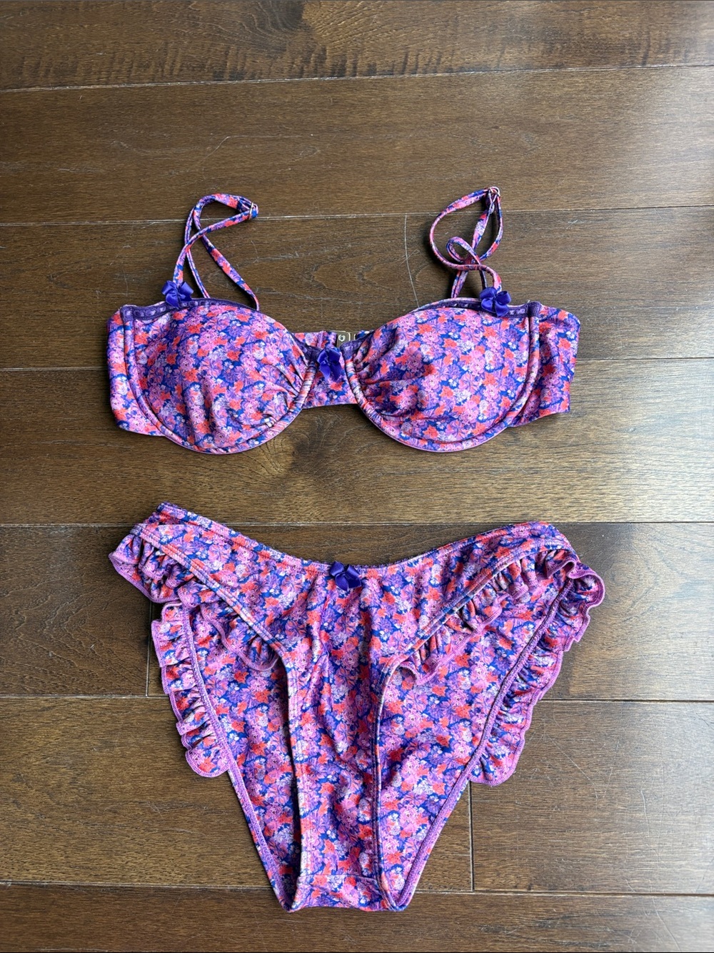 Strawberry Milk Mob Bikini BOTTOMS SMALL        TOP SOLD SEPARATELY DUE TO SIZE